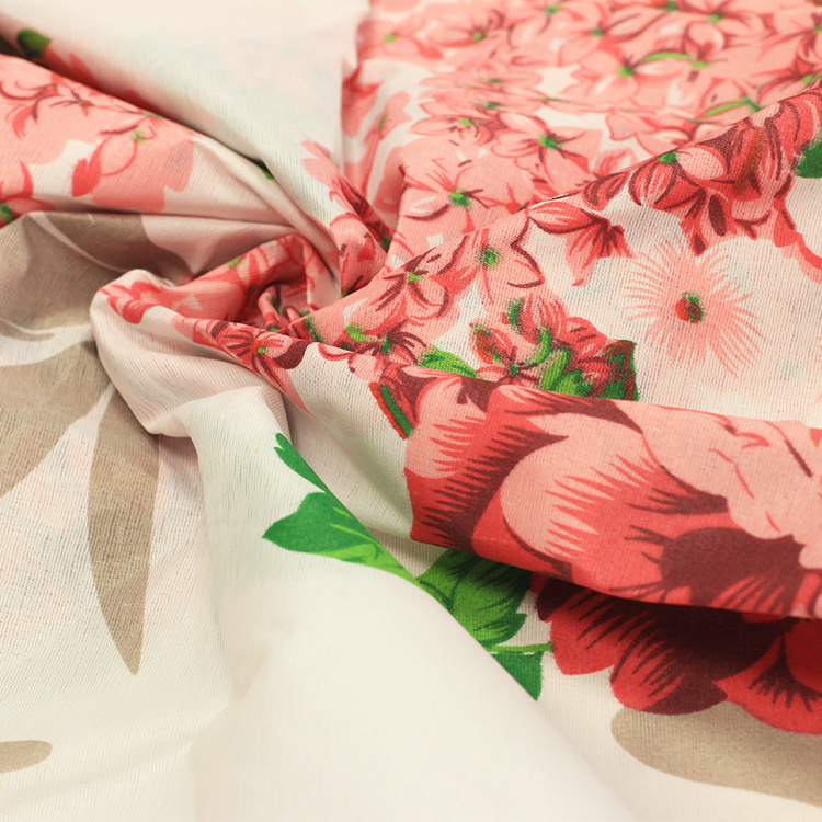 High quality bed sheet fabric 100% polyester pigment printing fabric