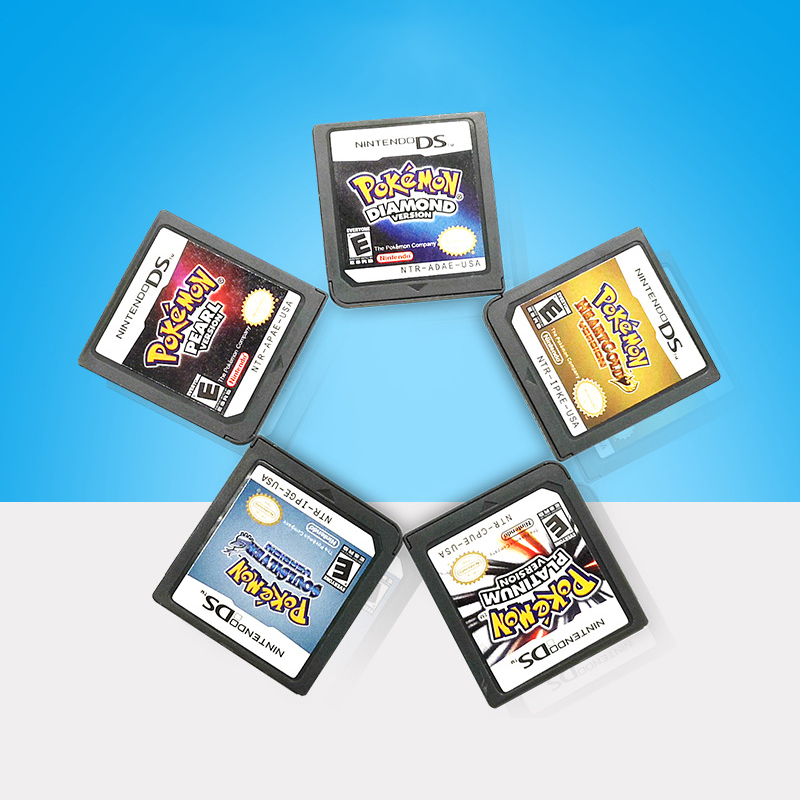 Горячее надувательство Ностальгия видео игры карты для Nintendo Pokemon Gmae DS NDS NDSL 3DS 3dsll