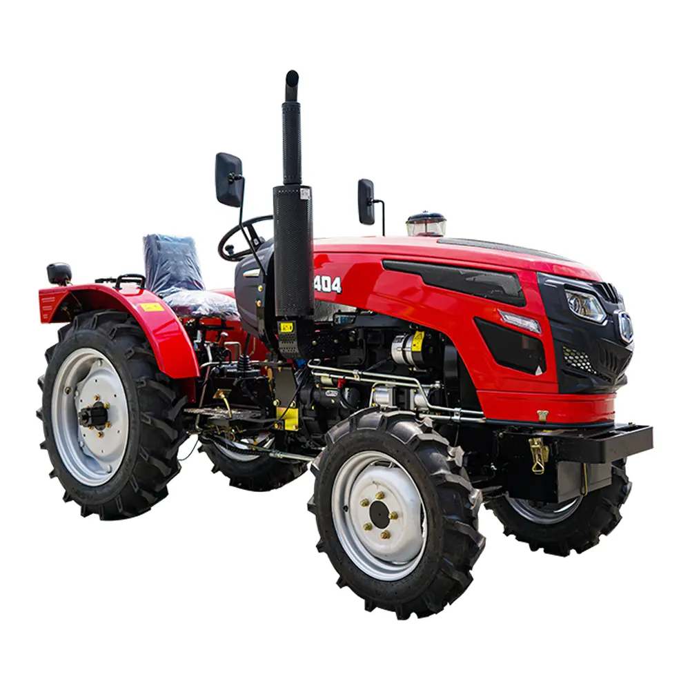 Small Agriculture Farm Machine 40hp 55hp 20hp Tractor Manufacturers Cheap 4x4 Mini Para Agriculture 4 Wheel Drive Garden Traktor