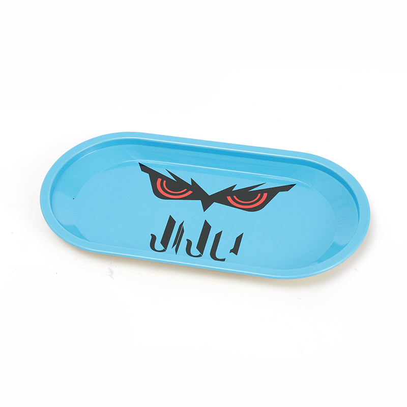 Melange Metal Rolling Tray 18.6*9.3cm Herb Tobacco Custom Logo Magnetic Rolling Tray