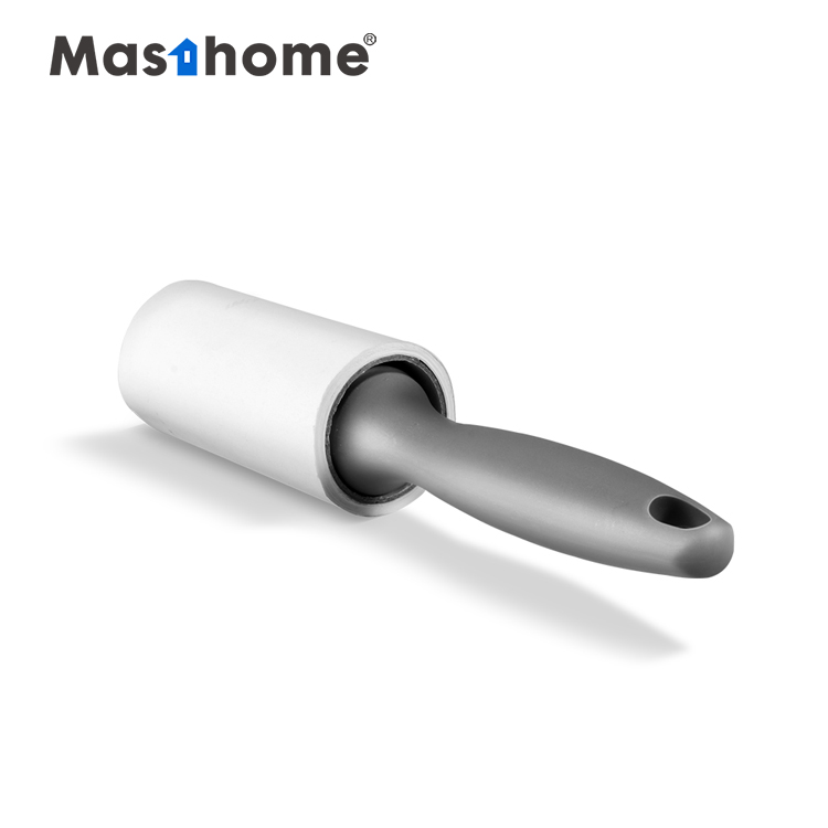 Masthome Лучшие продажи липкий вязкость длинная пластмассовая ручка бумага высокого качества pet прямые роллер для удаления выпавшей шерсти для шерсти домашних животных и ковер