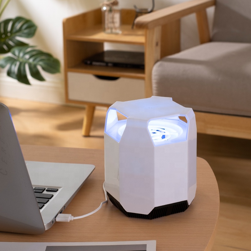 Высококачественная USB пластиковая ловушка для отпугивания комаров, ловушка для защиты от комаров, лампа для уничтожения комаров