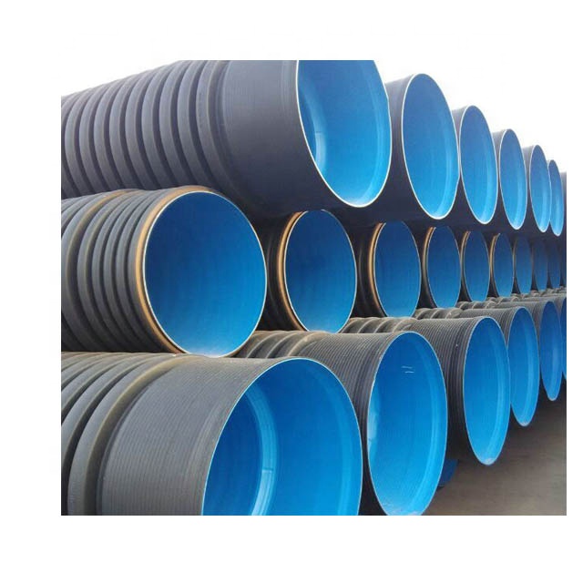 200 мм-800 мм Заводская Цена HDPE двойная гофрированная труба
