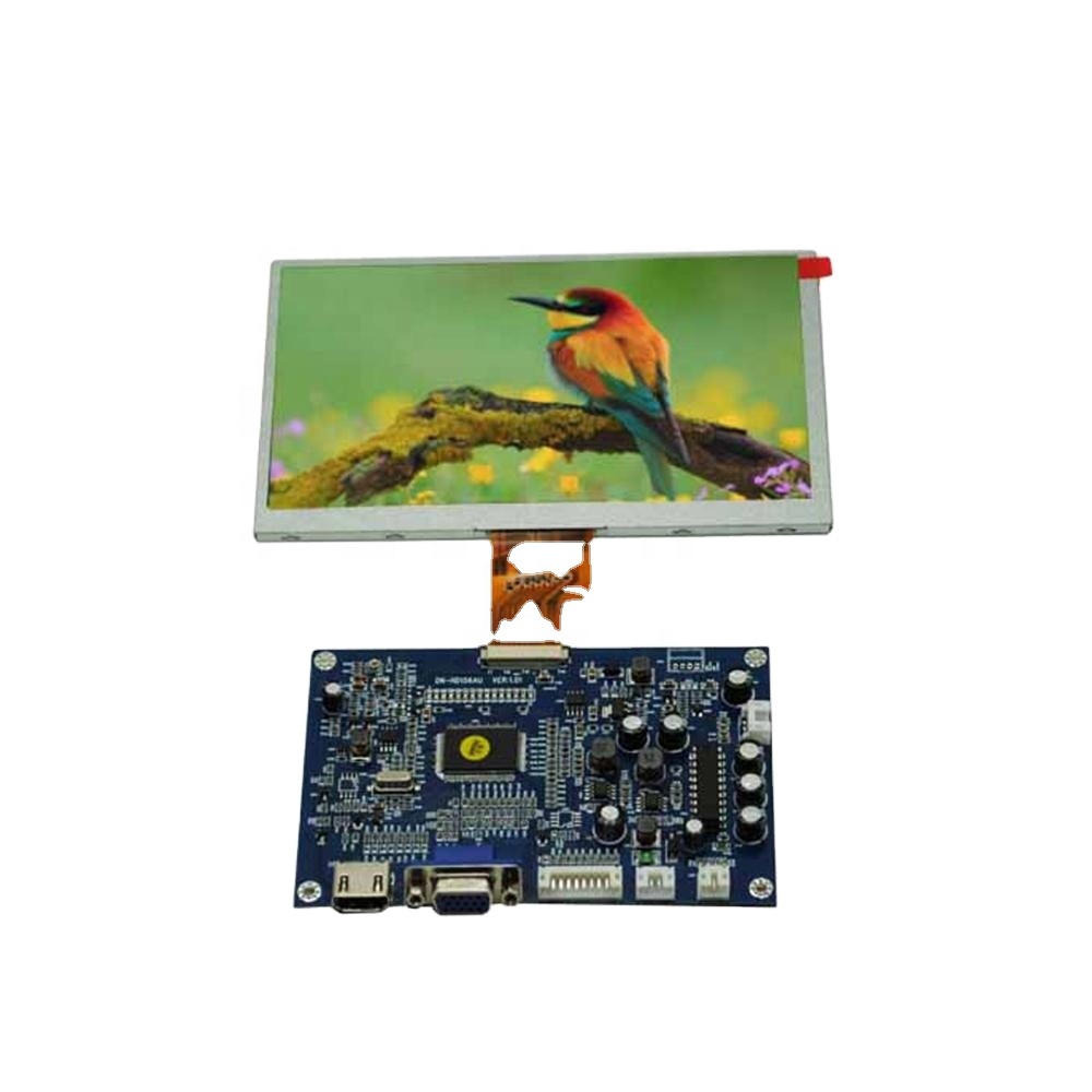 7 дюймов hd vga ЖК-монитор 1024x600 lcd-плата контроллера GDNHD156AU-GTI070NA