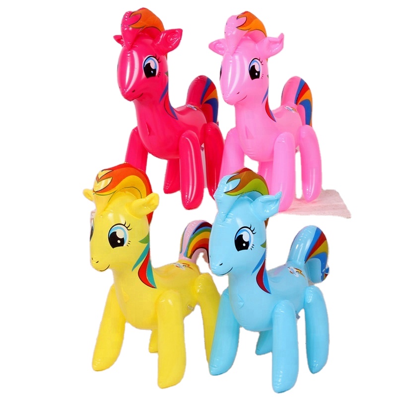Wholesales kids small inflatable toys,inflatable unicorn toy