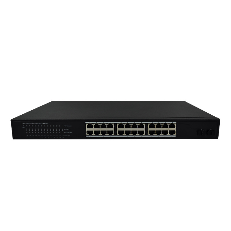 Коммутатор SG1241P 802.3ab/z/af/at 10000Base-tx, 48 В, PoE, 24 порта, гигабитный коммутатор ethernet PoE