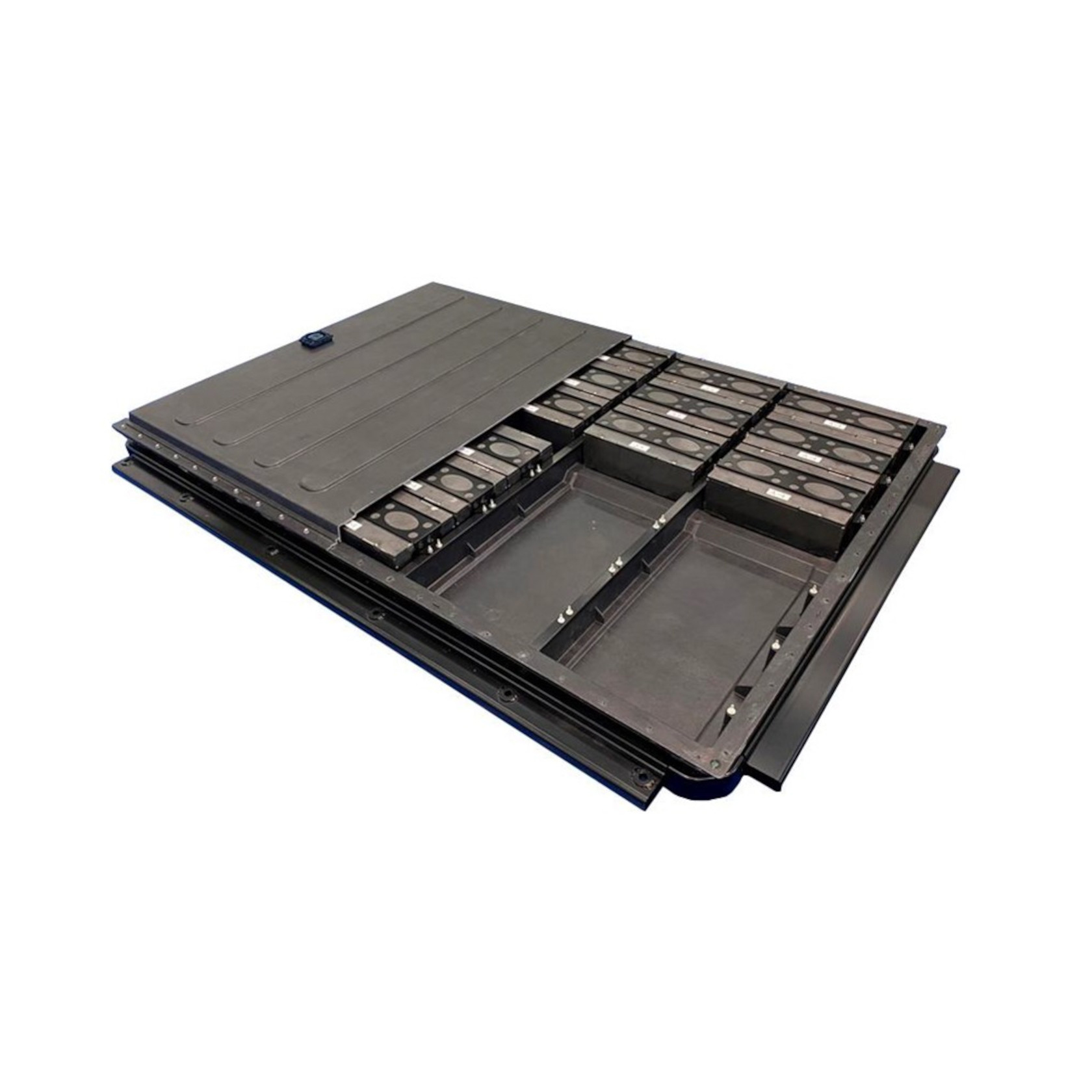 Sheet Metal Fabrication for Custom 3d Aluminum Battery box EV Battery panels enclosure laser cutting