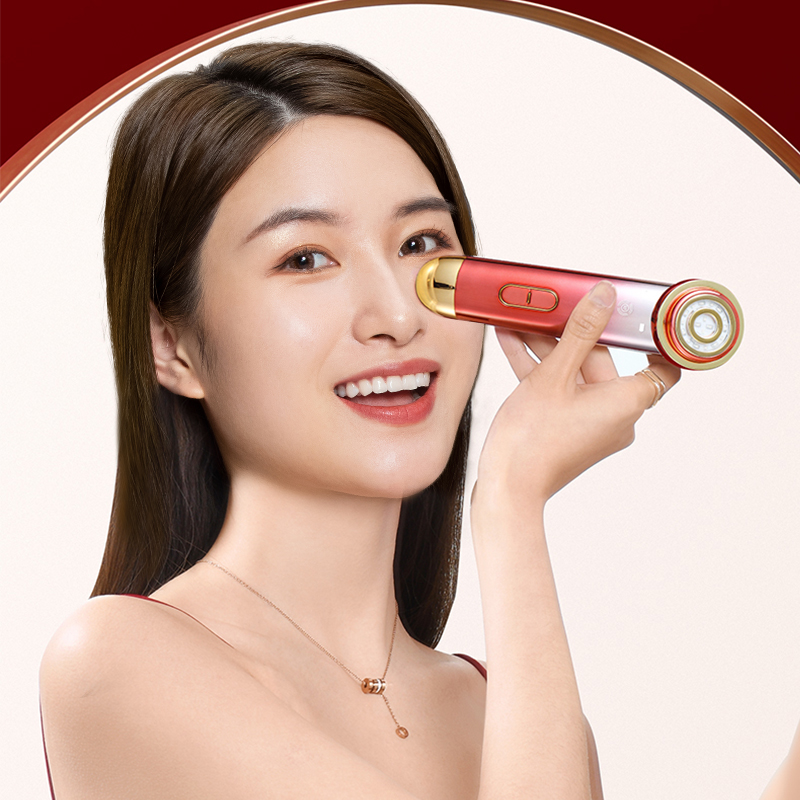 Germany France Italy skin care 8 in 1 facial machine rf skin tightening machine photon led ion facial eye beauty device