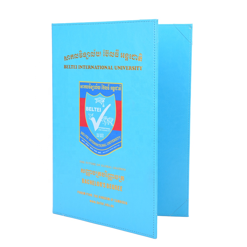 Держатель сертификата выпускного сертификата Imprinting
