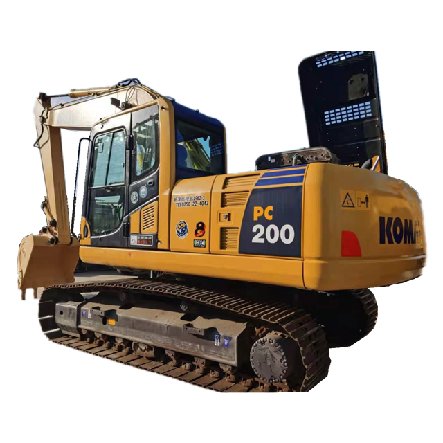 Used Japanese Komasu Hydraulic Crawler Excavator PC200-8 in Good Condition
