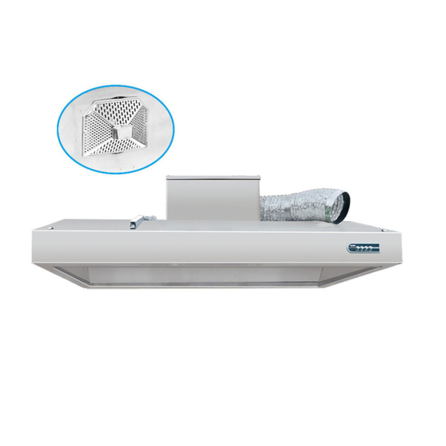 Chinese Supplier Commercial Stainless Steel Exhaust Hood Restaurant Range Hood And Range Hood