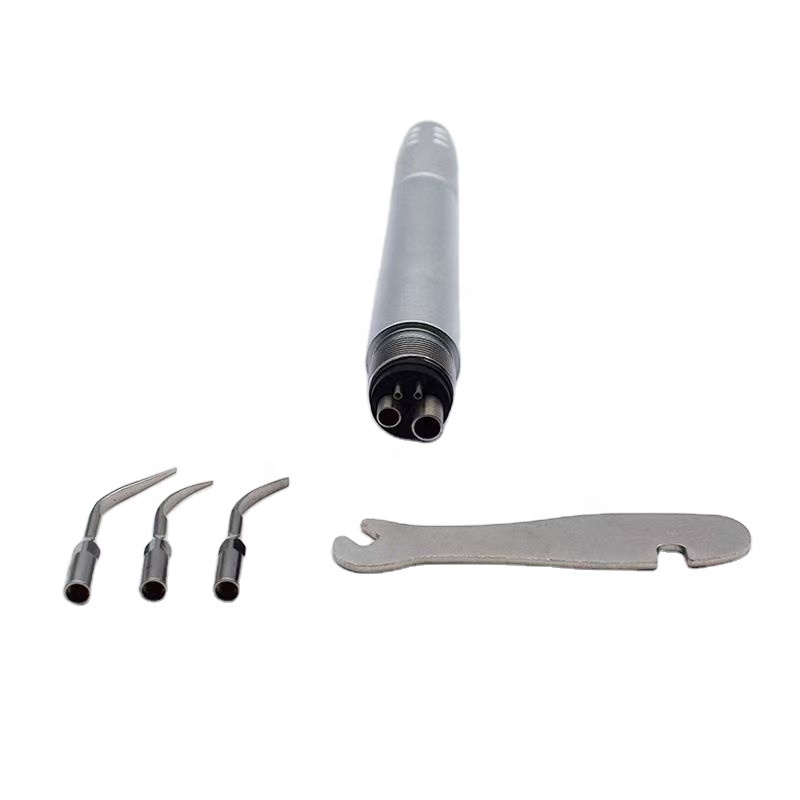High quality dental Ultrasonic Air Teeth Cleaner Whitening teeth cleaner phone with 3 tip 2/4 hole teeth cleaner