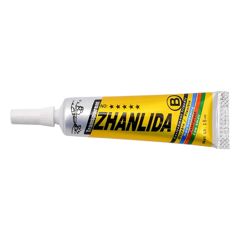 2021 Super Glue Ethyl Cyanoacrylate Adhesive ZHANLIDA-B 15ML