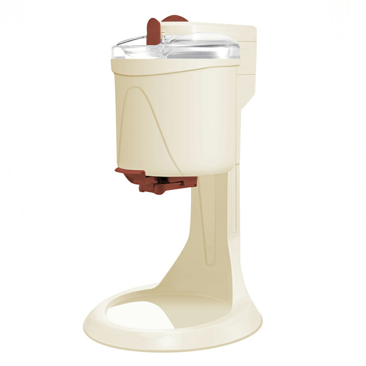 Automatic bench top with simple operation and large capacity mini home soft ice cream machine