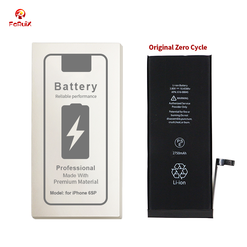 2750mah rohs oem lithium standard mobile phone battery for iphone 6sp