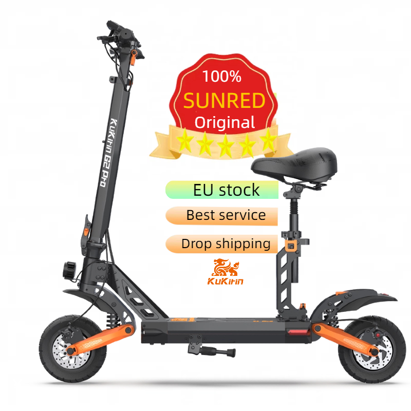 2024 High Quality China Fat Tire Fast Motor Off-road Kukirin G2 Pro Electric Scooters 600w