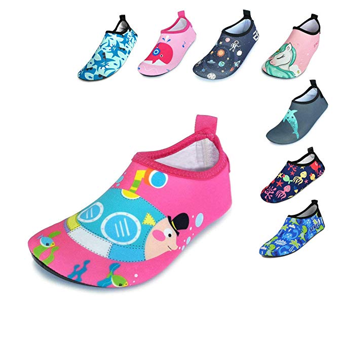 Multi-color Kids Beach Swim Pool Cartoon Water Shoes