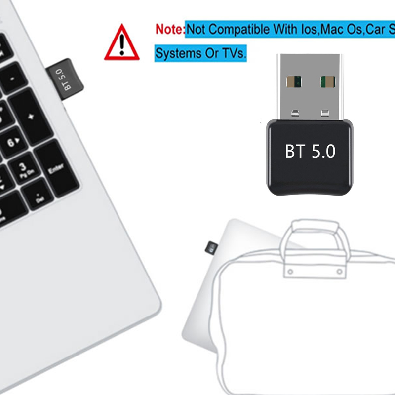 Новейший RTL8761B Android Bluetooth-адаптер BT5.0 WiFi USB-ключ с синими зубьями сетевая карта для компьютера