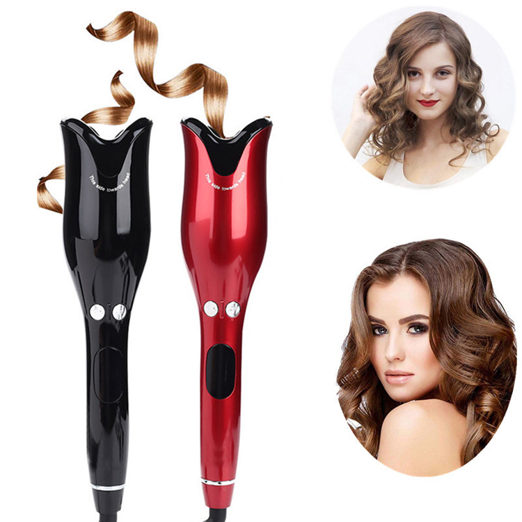 Hair Styling Tool Infrared fast Heating Tourmaline Ceramic Plates Air Spin Curling Iron Auto Rotating Hair Curler