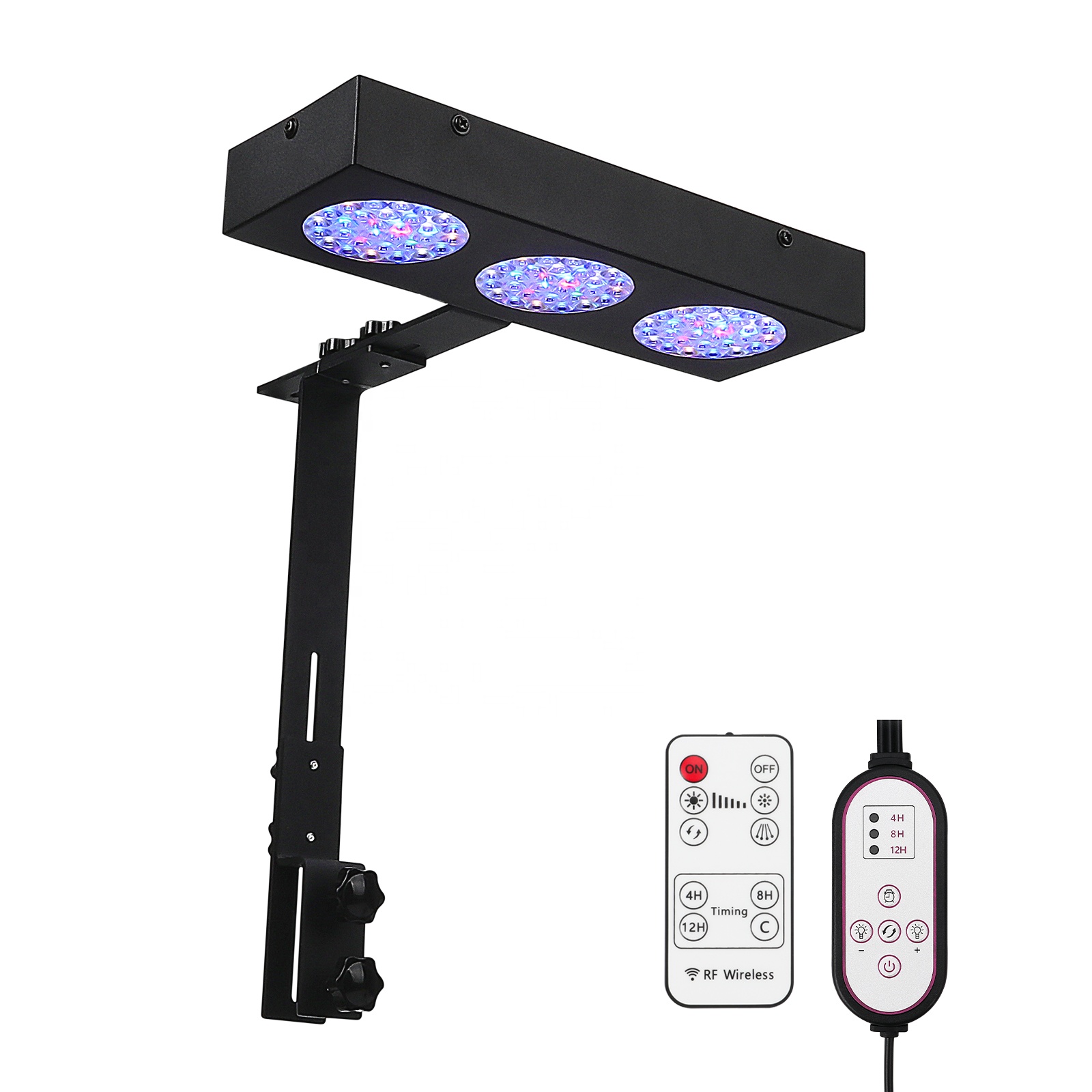 250 x 90mm Full Spectrum Waterproof Reef Led Aquarium Lamp / Light For Fish Tank 100-240V