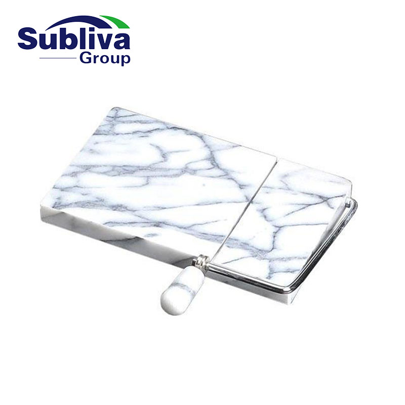 White Marble Cheese Slicer