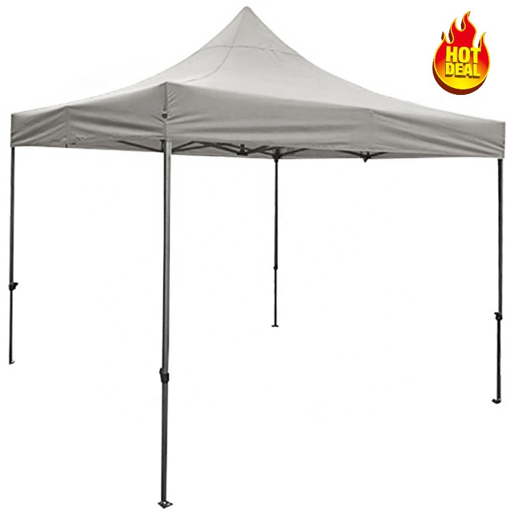 Folding Waterproof Iron Clear Gazebo, Outdoor, Pop Up Awnings, 3x3, China Manufacturer, Wholesale