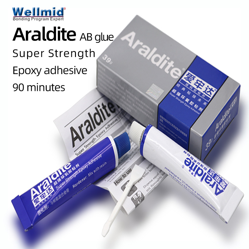 Araldite AB эпоксидный клей 90 минут стандарт медленное лечение 2 части с смолы и HardeneExtra сильная установка материалов 216 шт * 39 г