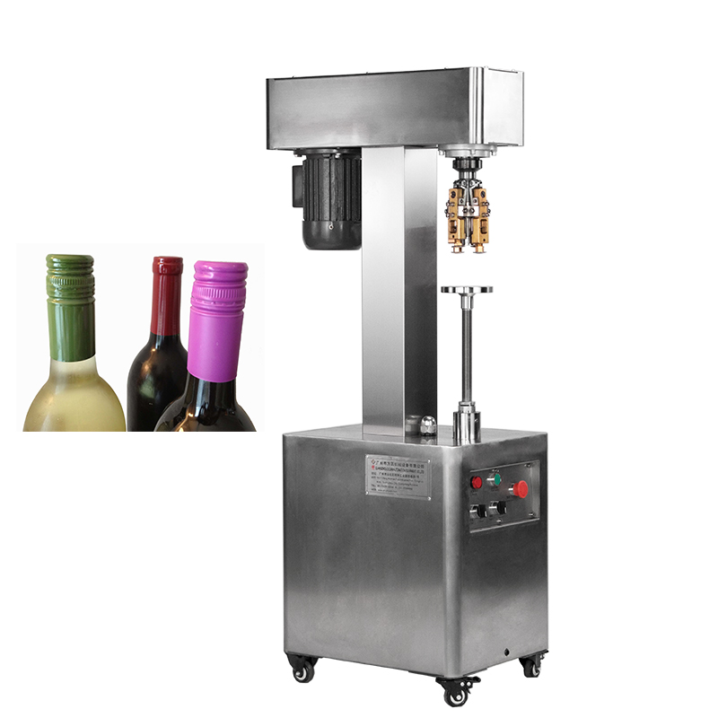 Factory direct supply manual whisky bottle sealer screw cap closure capping machine