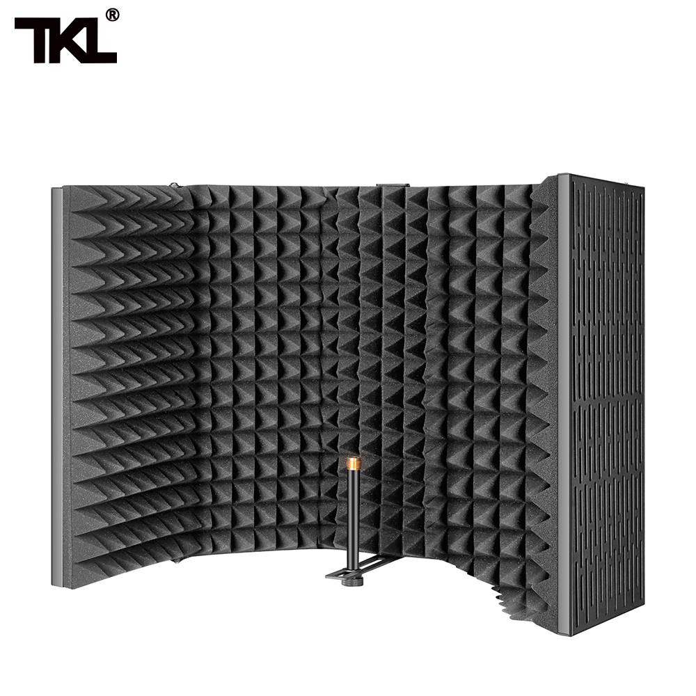 TKL YY-401 изоляционный экран для микрофона, новейший складной звуковой стенд, изоляция объемного звука, звукоизоляционный экран