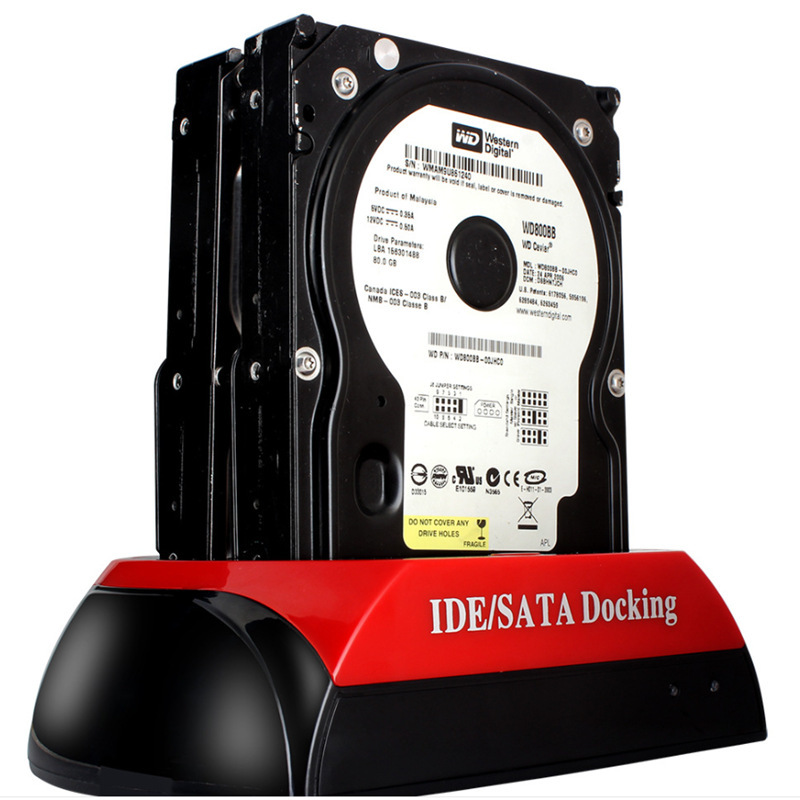 Двойной интерфейс USB для IDE/SATA многофункциональный жесткий диск Док-станция для 2,5/3,5-дюймовый корпус мобильного жесткого диска