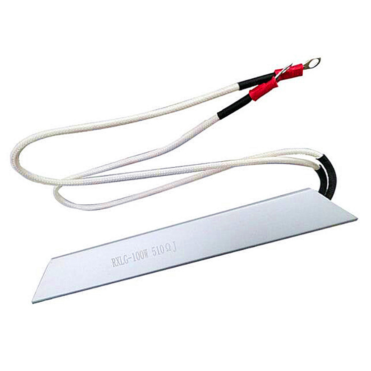 Rxlg-100W silver aluminum fixed wirewound resistor
