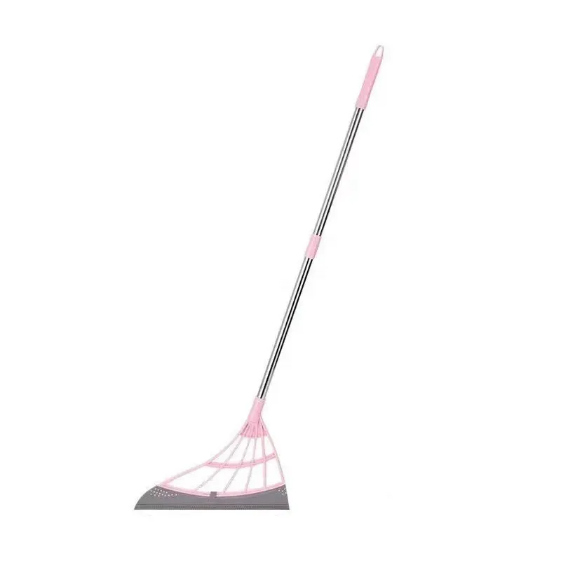 Household Cleaning Tool Accessories Toilet Sweeping Wiper Floor Dust Silicone Cleaning Broom Tiles Scraper