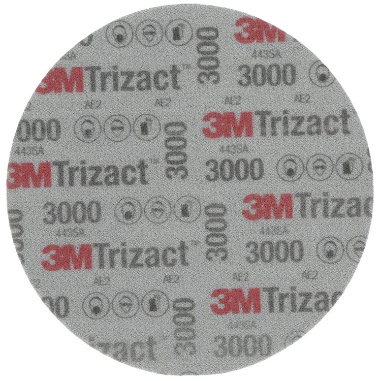 НАБОР ДИСКОВ Trizact 3M из пеноматериала, 02085, шлифовальная губка p3000 и p5000, 15 дисков в коробке для полировки