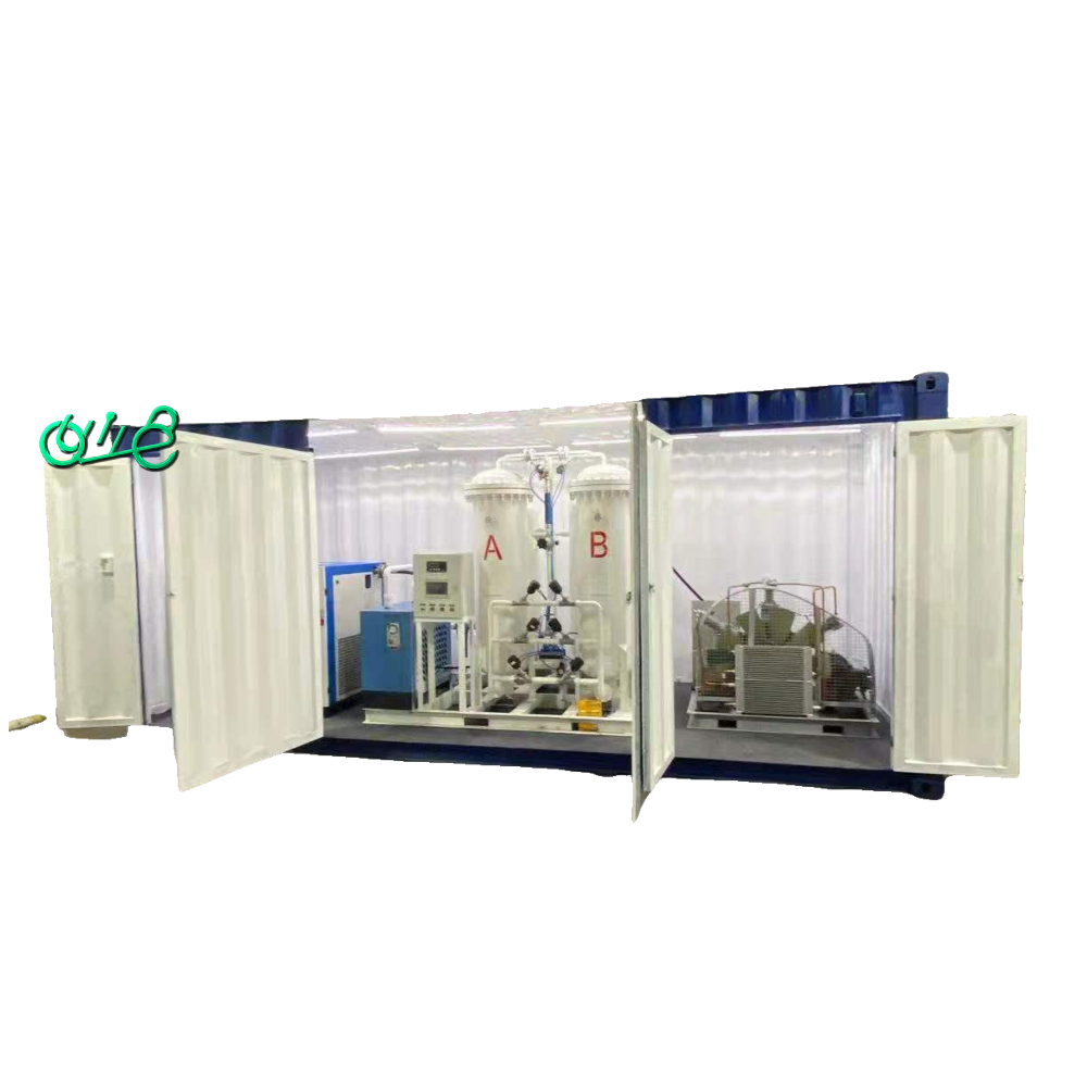 Quilen Container PSA oxygen generator High quality cheap price of oxygen gas cylinder export with CE ISO approved