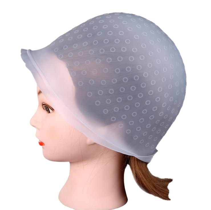 silicone hair dye cap salon