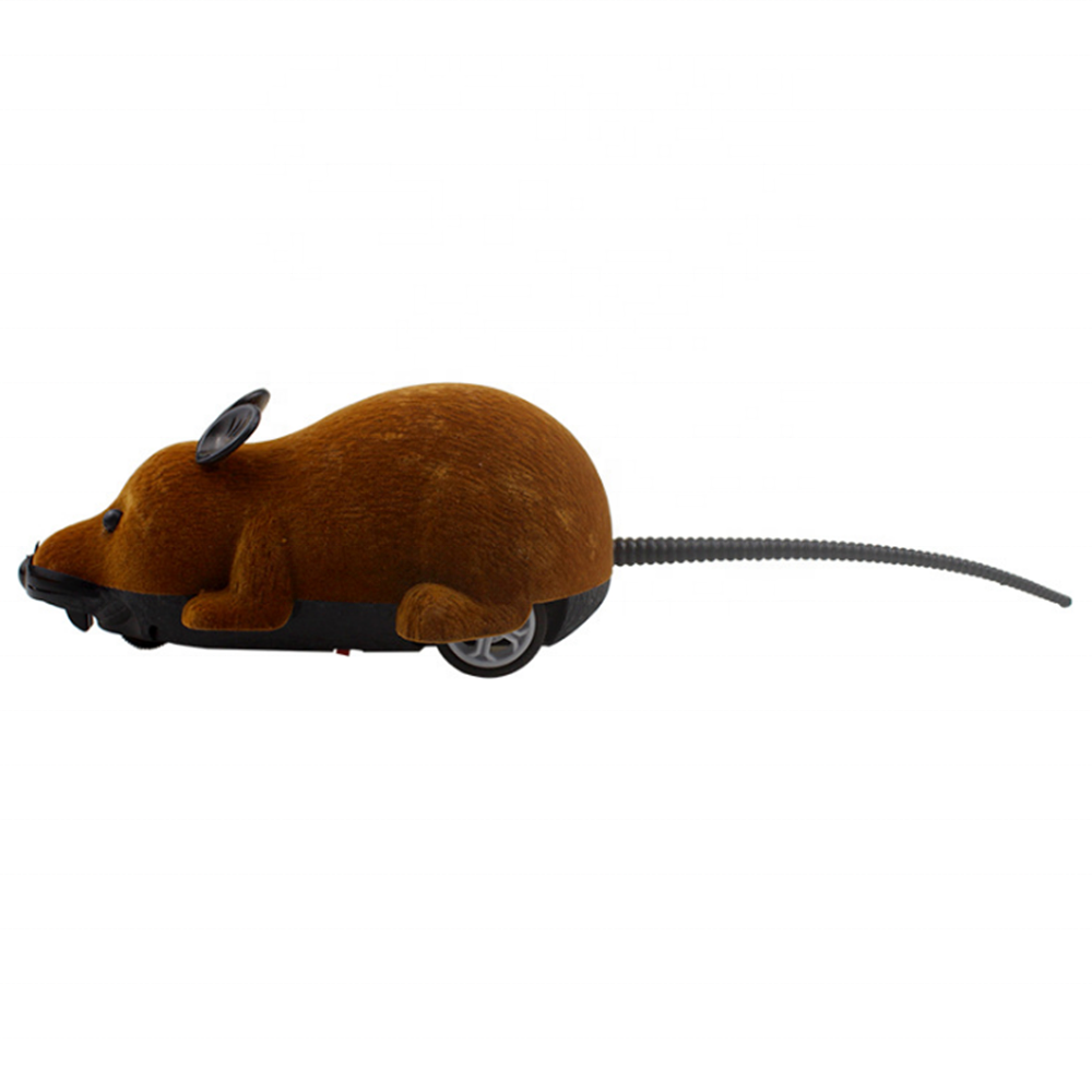 Cat Toys Mouse Toys Wireless RC Mice Remote Control False Mouse Novelty RC Cat Funny Playing Mouse Toys for Cats