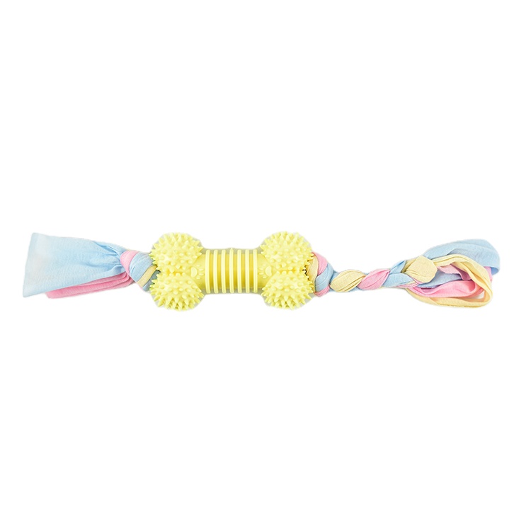 Wholesale High Quality Durable Multi Colors Chew Nylon Cotton Rope Pet Toys