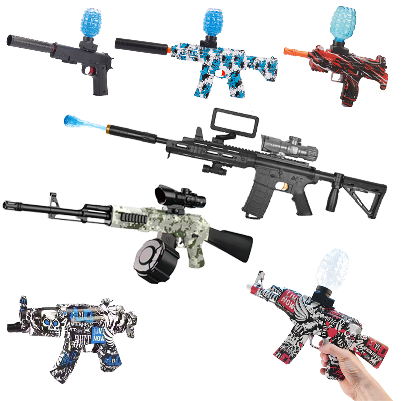 OEM игрушки для взрослых, огненные Водяные Шарики, гелевая пуля, пистолет, электрический гелевый шар для брызг, игрушка для стрельбы, водяной шар, гелевый бластер, пистолет, пистолет