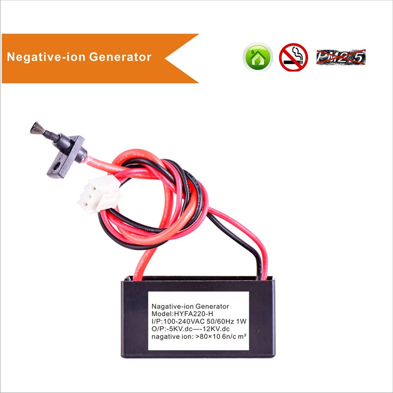 Оптовая продажа 220Vac 12V генератор отрицательных ионов для лампы освещения