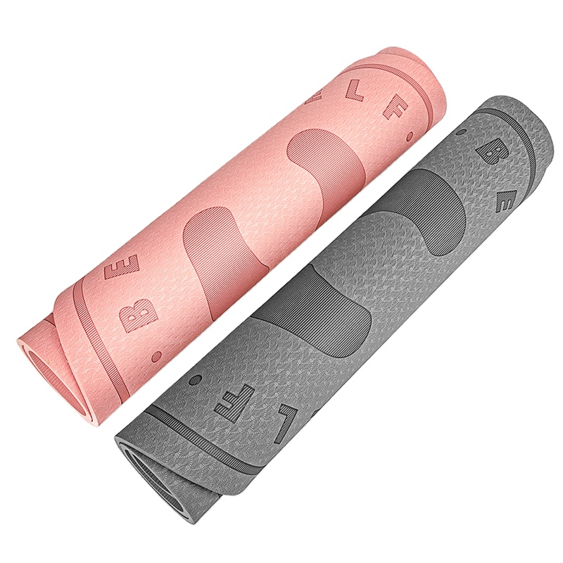 Home Indoor Workout Non-Slip Tpe Thickened Round Jump Rope Yoga Mat