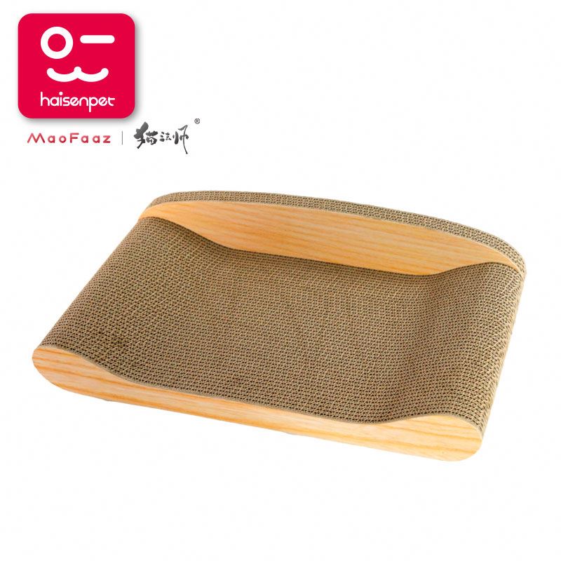 Wood grain cat sofa king size cat bed cat scratcher