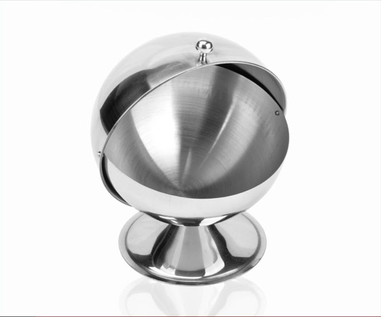 Metal Stainless Steel Sugar Bowl with Flip Cover Lid,stainless steel material sugar bowl for cube sugar spice storage bottle jar