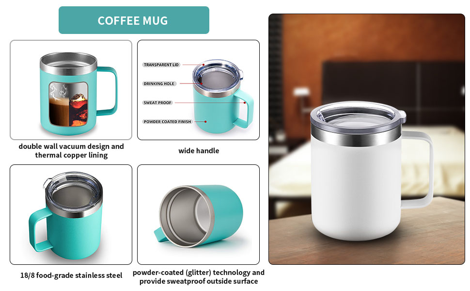 Hot Eco-friendly Custom Logo Design Thermo Stainless Steel Vacuum Insulated Mug