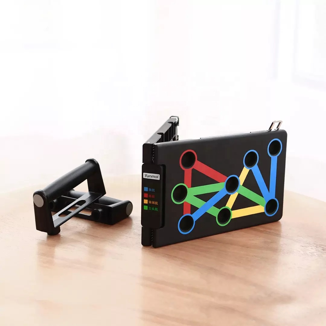 Portable Foldable Sport Workout Fitness Gym Equipment Power Press Exercise Training Push up Board