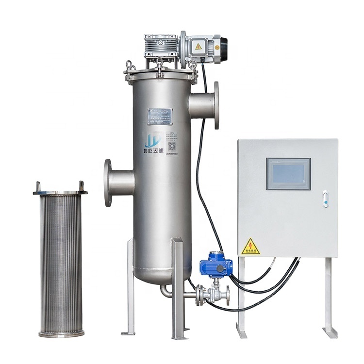 Pneumatic Scraping Industrial Self Cleaning Filter For Electroplating