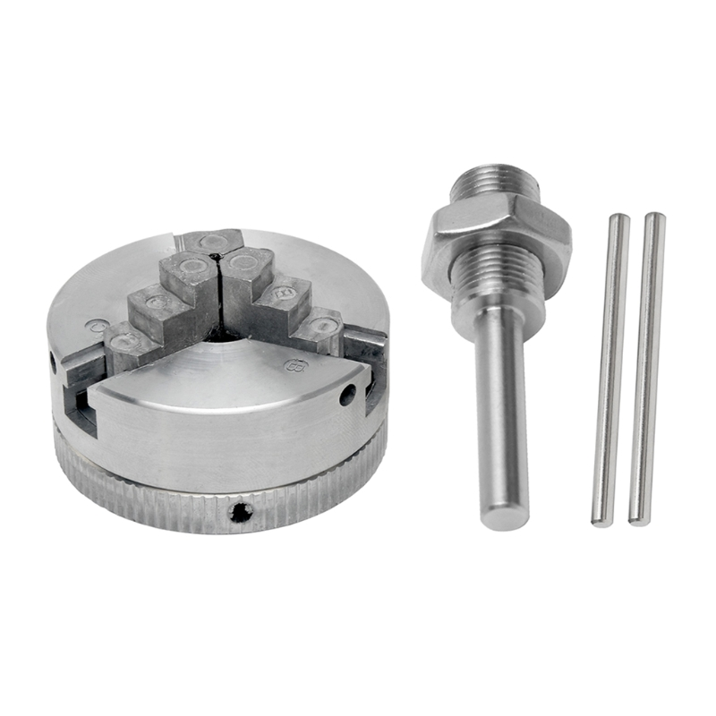 Zinc Alloy Lathe Chuck for Electric Hammer Drill Connecting Rod Self Centering Clamp Accessory For Eltric Hammer Drill C7AC