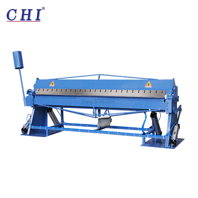 ZCJX-1.5*2500 Electric Plate Folding Machine Steel Sheet Bending New Condition Stainless Steel Pipe Box Pan Folder Machine