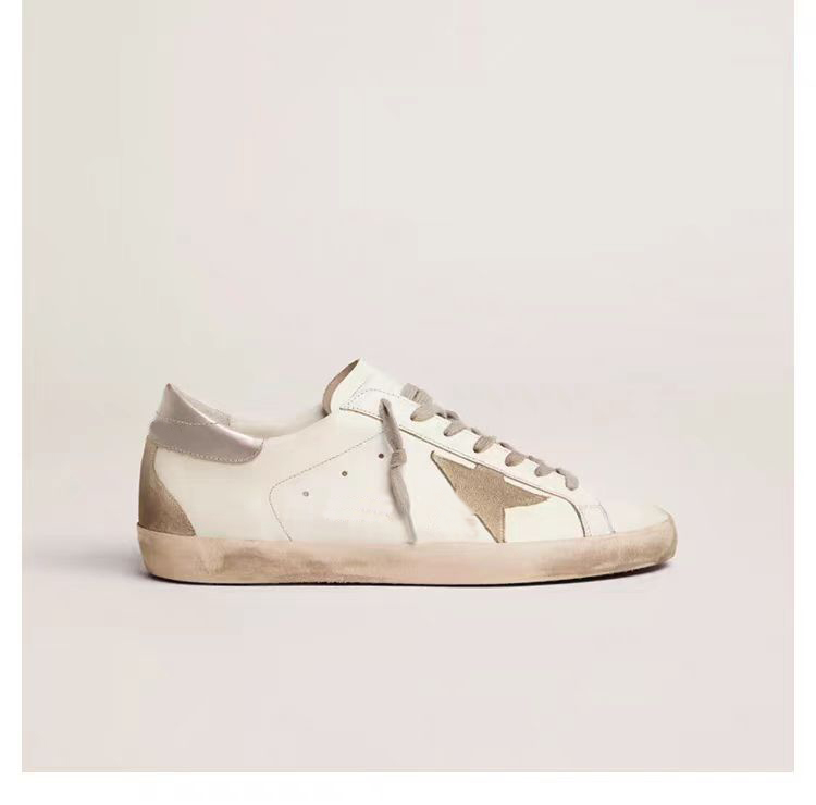 Fashion Brand Designer Luxury Dirty Shoes Women Genuine Leather Casual Shoes Men Sneakers Shoes