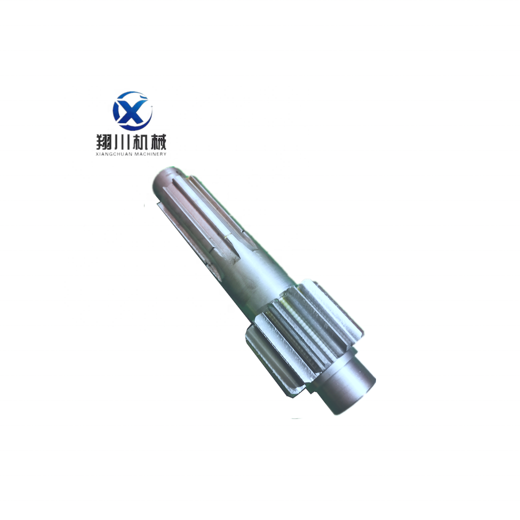 Agricultural machinery, wear resistant, high strength spur gear with spline