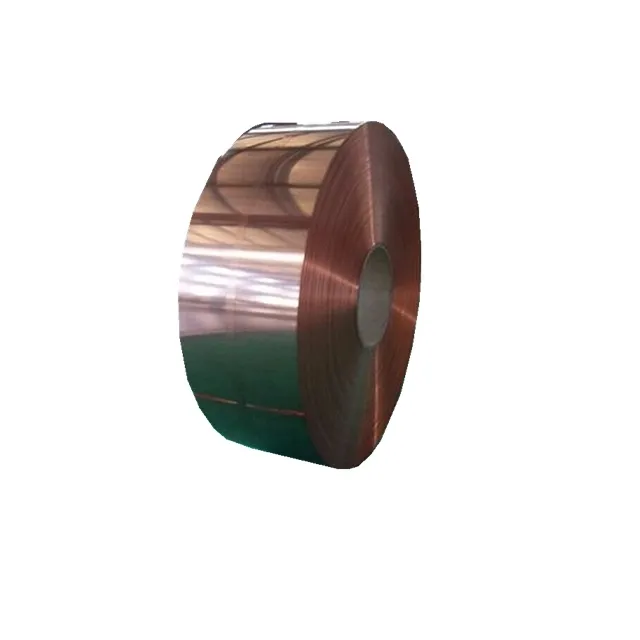 High quality and latest design thin copper strip H59 H62 T2 1/4 reasonable price copper coil